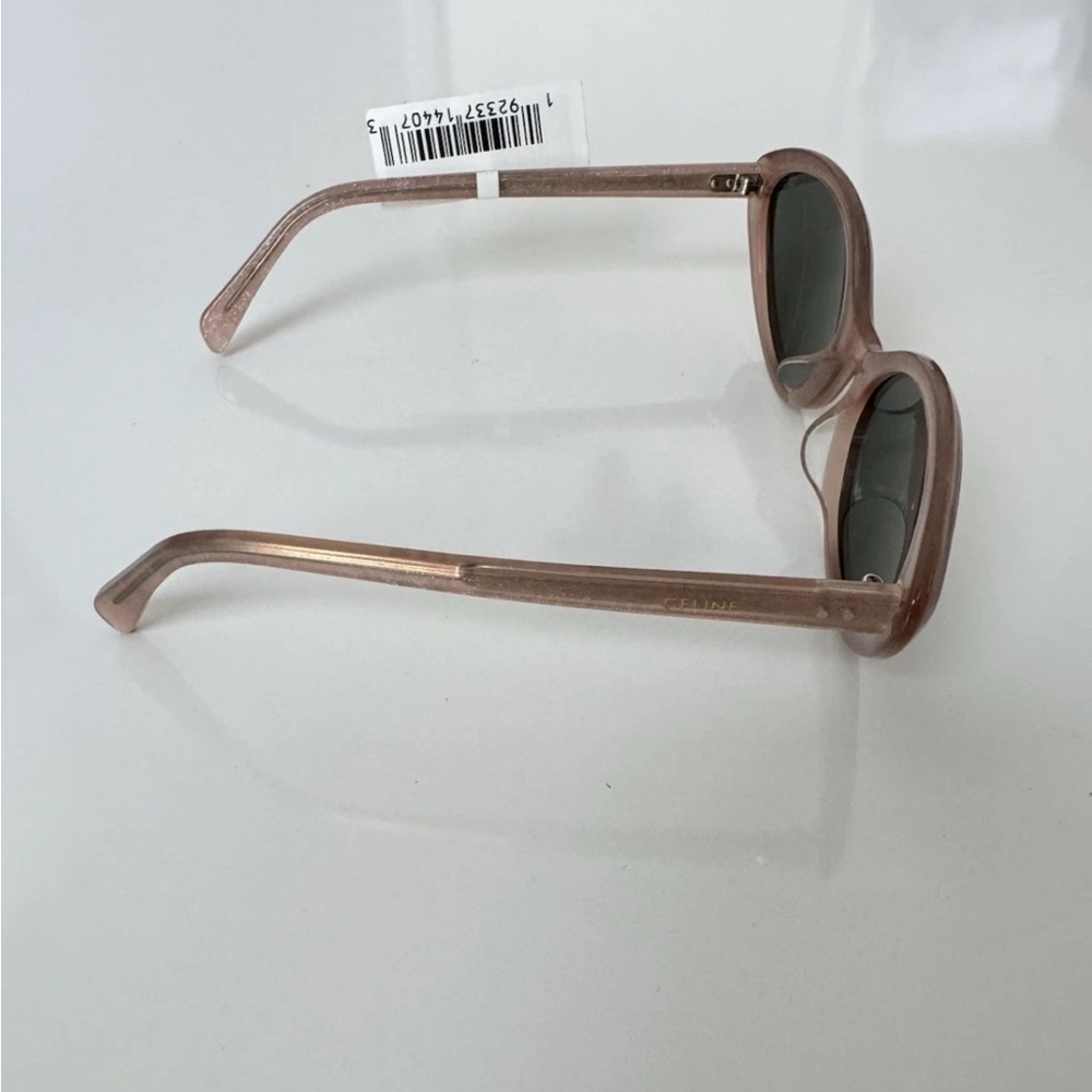 New, CELINE Cat Eye Sunglasses CL40264U 74N Authentic 57 20 40 3C Pink Green - Picture 5 of 16